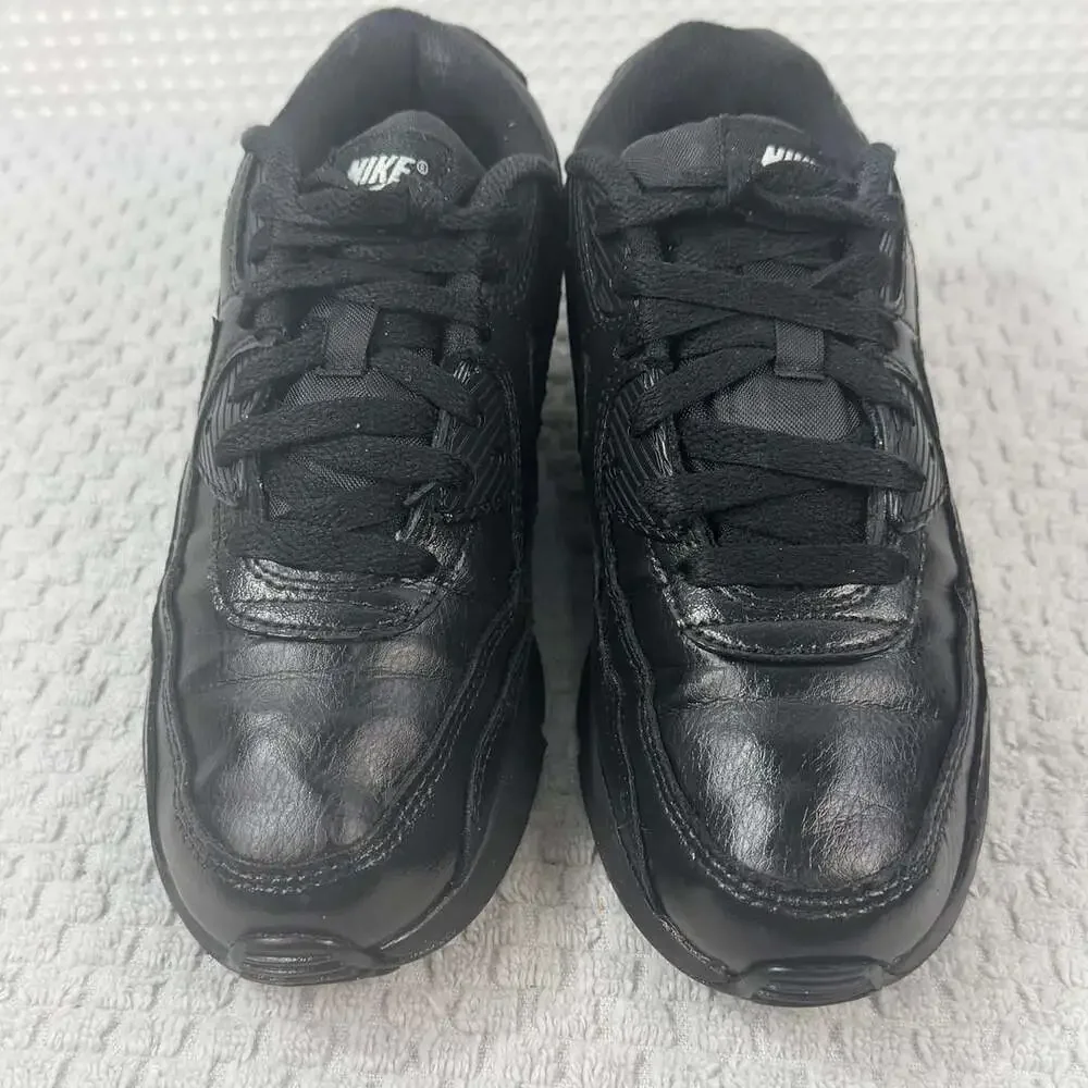 Nike Air Max 90 Triple Black Kids Shoes